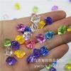Joias de Gelo Simulado Transparente DIY Decoração de Pedra de Cristal Colorida Acrílica Pedras Preciosas Cascalho Irregular Paisagismo