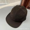 Nueva gorra para exteriores que combina con todo y de secado rápido para mujer, gorra de béisbol de ala corta estilo japonés, casual para la calle, de ala suave, de cinco paneles, sombrero para el sol