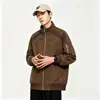 Chaquetas de Cuero de Marca de Moda para Hombre y Mujer 2026 para Primavera, Otoño e Invierno, Abrigos Gruesos y Delgados, Chaquetas de Cuero Tie-Dye Vintage