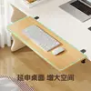 Tablero de extensión para escritorio, escritorio de oficina sin taladrar, organizador de escritorio expandible, plegable, ampliado y alargado, tablero de extensión con reposabrazos
