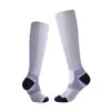 Calcetines de compresión deportiva 200N, calcetines de pantorrilla con presión y forro de rizo para deportes, fitness, running y entrenamiento, calcetines largos elásticos