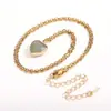 Colgante de cristal natural ágata amor transfronterizo colgante colgante cabeza chapada piedra natural collar piedra cristal al por mayor