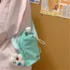 Estilo Japonês Ins Novo Alto Valor Cor Doce Fresca Macaron Cor Celular Jornal Leve Diário Passeio de Primavera Bolsa Transversal