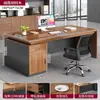 Escritorio de oficina, escritorio de jefe, escritorio individual, juego simple de escritorio y silla de oficina, estación de trabajo para empleados, escritorio de escritura, escritorio de computadora ejecutivo