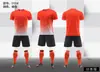 Traje de Uniforme de Fútbol Impreso DIY de Manga Corta para Hombres, Mujeres, Niños Adultos, Uniforme de Fútbol para Partido de Estudiantes, Entrenamiento con Número Impreso