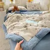 Colcha de Verão Dupla Camada de Gaze Classe A para Mães e Bebês 1,5 Colcha de Verão Novo Modelo de Verão Colcha de Ar Condicionado Infantil Colcha de Algodão de Xinjiang para Uma Pessoa