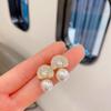 Pendientes de perlas de plata S925, pendientes de moda de alta gama, estilo coreano elegante y fragante, pendientes de celebridades de Internet, nueva moda 2022