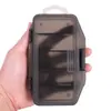 Atacado M Cinza transparente plástico camada única M-6 caixa de armazenamento caixa para Luya caixa de acessórios caixa de equipamento de pesca