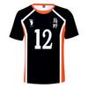 Camisetas Juveniles de Voleibol Verano 2025 3D para Hombres y Mujeres Atuendos de Pareja Suéter de Manga Corta Cuello Popular Juvenil Camiseta para Hombre