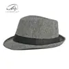 Sombrero de Jazz Nuevo Estilo Europeo y Americano para Hombre, Sombrero de Agente Retro Británico para Actuación, Sombrero de Caballero, Sombrero Pequeño Formal Casual para Mujer