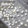 Venta al por mayor de broca para uñas mixta rojo neto color caramelo soda cristal diamante puntiagudo en forma de azúcar de roca amor joyería para uñas
