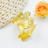 Pulseira Flor Borboleta Mais Vendida na Europa e América, Design Único, Anel de Braço Aberto, Joia Simples e Requintada