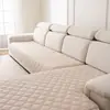 Cojín de sofá de tela cepillada simple, adecuado para todas las estaciones, antideslizante, duradero, lavable a máquina y diseñado como una alfombrilla de sofá de una sola pieza para uso doméstico en la sala de estar.
