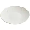 Fábrica Dehua Plato Plano Cerámico Forma de Pétalo Plato para Filete Uso Doméstico Gama Alta Plato Occidental para Ensalada Modelo Nuevo 2026