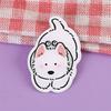 Ins Lindo Cachorro Bixiong Insignia Broche Acrílico Dibujos Animados Adorno Accesorios Parche Colgante Pin Mochila Escolar