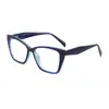 Nuevo Marco de Gafas Cuadradas Estilo Ojo de Gato Retro 2025, Luz Azul Anti-Azul, Adecuado para Lentes Graduados, Moderno, Adelgazante de Rostro, Gafas Sin Graduación