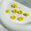 Cuentas de Cristal Checo Doméstico de Colores, Cadena Dorada para Teléfono Móvil de Lirio del Valle, Materiales para Pulseras DIY, Accesorios de Joyería