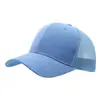 Gorra de red de verano lana verde poliéster gorra de béisbol para exteriores protección solar gorra publicitaria impresión bordado logo de grupo explosiones transfronterizas