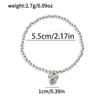 Pulseira de pedra Hao de desenho animado europeu e americano transfronteiriço, fofa, Mickey, Minnie, moda, pulseira com pingente de amor do Mickey, atacado