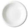 Prato Fundo XYT Estilo Europeu Branco Puro com Borda Invertida Cerâmica Prato Grande para Sopa Prato Tambor Prato para Salada Prato para Sobremesa Utensílios de Mesa Domésticos