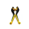 Venta al por mayor de fábrica manillar plegable CNC manillar de doble cara modificado para motocicleta manillar de bocina plegable manillar de freno