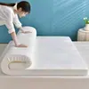 Colchão Lavável Removível Colchão de Espuma de Memória Almofada Macia Espessada Almofada para Colchão de Dormitório Estudantil Colchão de Espuma de Memória