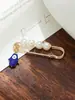Broche de Moda Ojos Azules Estilo Étnico Pines Exquisitos Lindos Pines Pequeños Broche Ojo del Diablo Pin de Solapa para Mujeres
