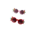 Novos óculos de sol infantis estilo coreano personalizados para meninos e meninas óculos de passarela unicórnio proteção UV óculos de sol em PC