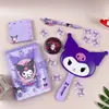 Nuevo Espejo de Maquillaje Planificador Set de Caja de Regalo Japonés Regalo de Alto Valor Estudiante Set de Cuaderno de PU Caja de Regalo