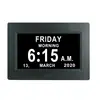 Máquina de relógio digital LCD de 7 polegadas para idosos despertador para idosos relógio de calendário eletrônico máquina de lembrete de medicação Amazon