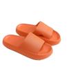 En stock pantuflas de casa color sólido suela gruesa verano parejas sandalias y pantuflas cómodas para hombres y mujeres pantuflas de baño para exterior al por mayor