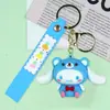 Chaveiro de Pelúcia Fofo para Estudantes, Chaveiro de Personagem Sanrio, Chaveiro de Carro, Acessório para Bolsa