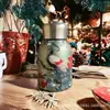 Taza de bolsillo portátil pequeña con asa para dados taza de vacío para exteriores con taza de vacío de doble capa de acero inoxidable olla térmica