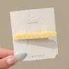 Presilhas de cabelo doces e super fofas para mulheres, presilhas laterais versáteis da moda estilo dopamina 2026, presilhas coreanas estilo ins