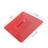 Raspador Trapezoidal Transfronterizo con Paño de Terciopelo para Película que Cambia de Color, Raspador de Goma Blanda de Borde Delgado de Plástico, Raspador Trapezoidal Cuadrado Multilado