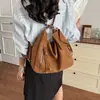 Bolsa Tote Estilo Coreano Solta e Chique Mochila de Grande Capacidade 2026 Nova Alta Aparência Tendência Fosca Bolsa de Ombro Único