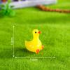Pato pequeño lindo luminoso transfronterizo Adornos decorativos de resina DIY Accesorios de joyería Colgante