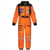 Traje Espacial Infantil Fantasia de Astronauta para Halloween Festa de Feriado Performance Cosplay Traje de Performance