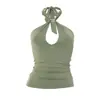 Ropa de Mujer Amazon 2026 Verano Nueva Moda Chica Picante Chaleco con Cordones Ropa Interior Ropa Exterior Hermosa Espalda Top para Mujer Venta al por Mayor