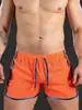 Shorts esportivos masculinos de malha sem forro para verão, atividades ao ar livre, fitness, corrida, respiráveis, leves, malha larga, transfronteiriços
