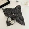 Anillo Cuadrado Floral Original de Nuevo Estilo para Cabello para Otoño e Invierno Exquisita Cuerda para el Cabello de Niñas Adornos para el Cabello Flor para el Cabello