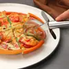 Utensílios de Cozinha de Aço Inoxidável Faca de Pizza Multifuncional Criativo Ferramentas de Panificação Suprimentos Roda Simples Roda Dupla Rolo Redondo Faca Bolo