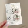 Pinzas laterales con un toque de alta gama, pasadores exquisitos, pasadores para el cabello lindos de dopamina, pinzas para flequillo, pasadores de estilo coreano para primavera-verano