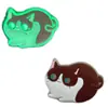 Novos sapatos com buracos de gatinho luminosos flor de sapato flor de sapato de PVC fivela de sapato acessórios diy acessórios decorativos transfronteiriços em estoque atacado
