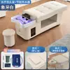 Cama de Champú Terapéutica para la Cabeza Cuidadosamente Seleccionada para Salones de Belleza, Cama de Champú de Masaje para Salones de Belleza, Cama Especializada de Masaje con Circulación de Agua y Vapor para la Cabeza