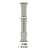 Para Apple Iwatch Serie Completa 5678 Reloj Apple Impermeable Deportivo Color Sólido Silicona Samsung Hebilla Cuadrada Correa Apple