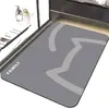 Alfombrilla de baño, alfombrilla absorbente de agua y de secado rápido para la entrada del baño o el inodoro