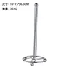Suporte Vertical de Papel Higiênico para Bancada Aço Inoxidável Arte em Ferro Suporte para Lenços Rack de Armazenamento de Rolo de Papel Sem Furos para Mesa de Cozinha Em Estoque