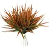 Flores Artificiales y Plantas Verdes de Venta Caliente Transfronteriza, Hierba Agave de Tallo Único, Exhibición de Ventana Exterior, Decoración de Sala de Estar para el Hogar, Pared de Plantas