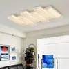 Luminária de teto para sala de estar de luxo leve estilo italiano, super brilhante e de alta qualidade, conjunto de iluminação Zhongshan com 6 peças, combinação de pacote de iluminação para toda a casa